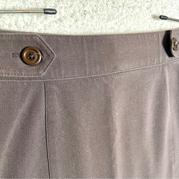 Counterparts Knee-Length Career Midi Pencil Skirt Brown Size 10 - Picture 4 of 4